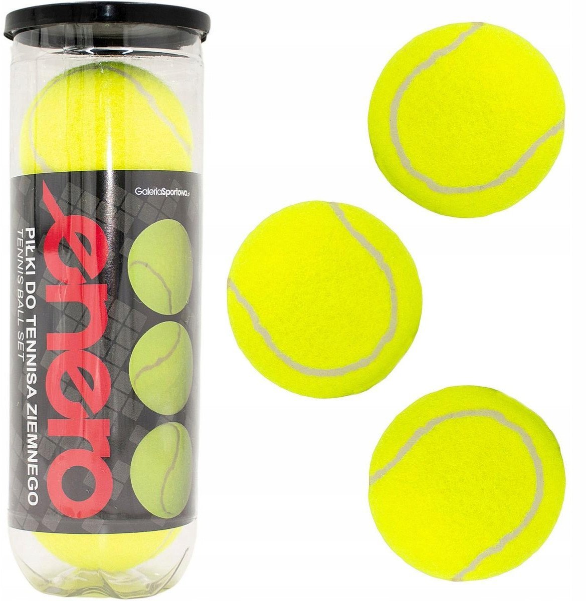 PIŁKA TENIS ZIEMNY ENERO ACADEMY 3SZT
