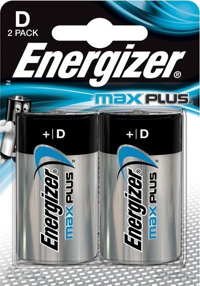Energizer Bateria Max Plus LR20 2 szt.