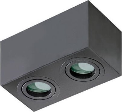 Lampa sufitowa Azzardo Plafon BRANT 2 SQUARE IP44 black (AZ 2879) - AZZARDO