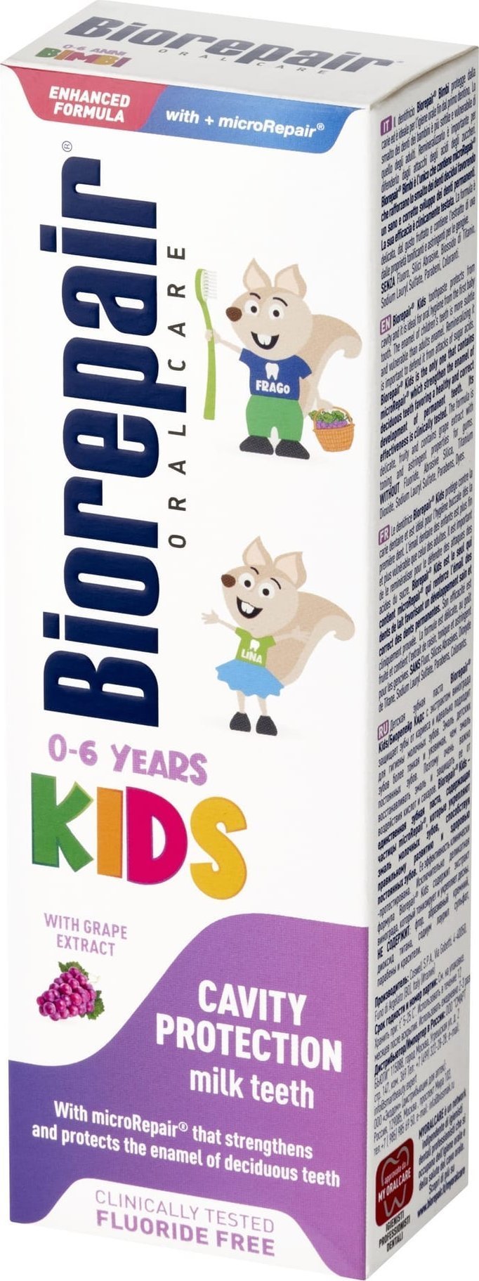 BIOREPAIR PASTA KIDS 0-6 LAT 50ml