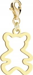 Radziszewska Jewellery Pozłacany Charms MIŚ DEDYKACJA GRATIS