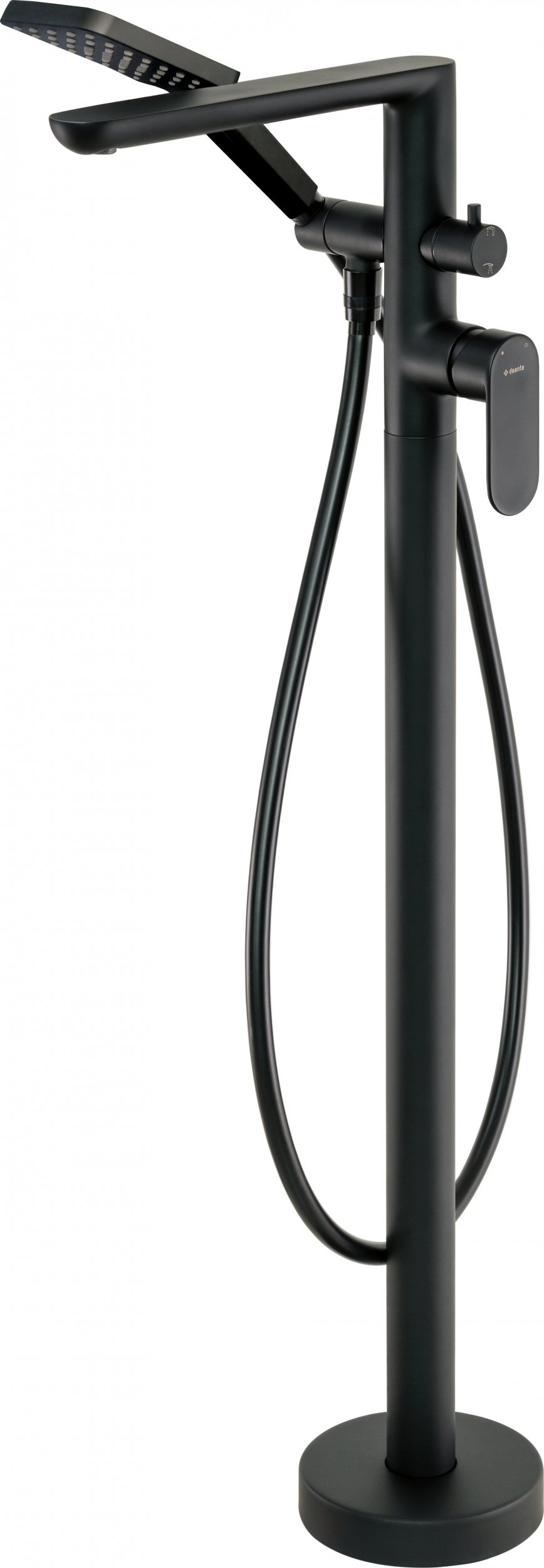 Bateria wannowa Deante Alpinia wolnostojące czarny (BGA N17M)