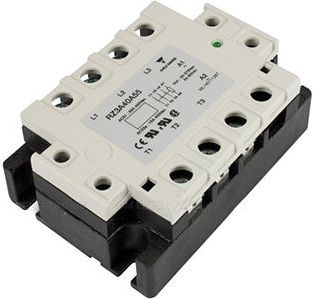 Carlo Gavazzi Przekaźnik półprzewodnikowy trójfazowy 24-440V AC 55A 4-32V DC (RZ3A40A55)