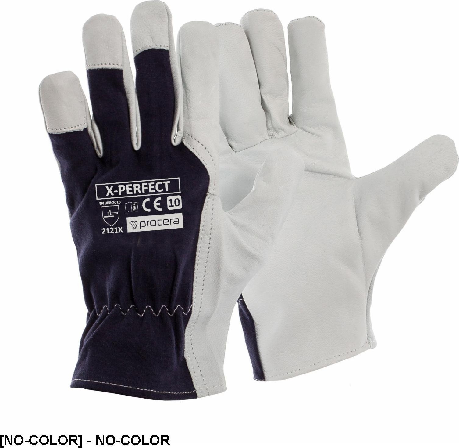 PROCERA X-PERFECT - rękawica, chwyt kozia licowa skóra, wierzch elastyczna tkanina, bardzo dobra chwytność 11