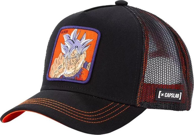 Capslab Capslab Dragon Ball Super Goku trucker Cap CL-DBS-1-ULT2 Czarne One size