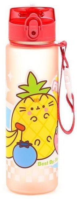 Butelka na wodę plastikowa 600 ml Pusheen Fruits