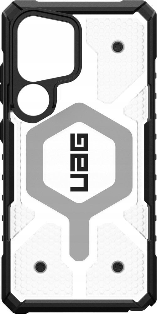 UAG Urban Armor Gear futerał PATHFINDER CLEAR MAGNET z wbudowanym modułem magnetycznym do SAMSUNG S25 Ultra 5G ice/silver