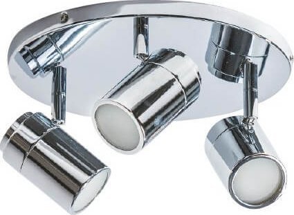 Lampa sufitowa Azzardo Natynkowa lampa sufitowa Noemie chromowana do łazienki