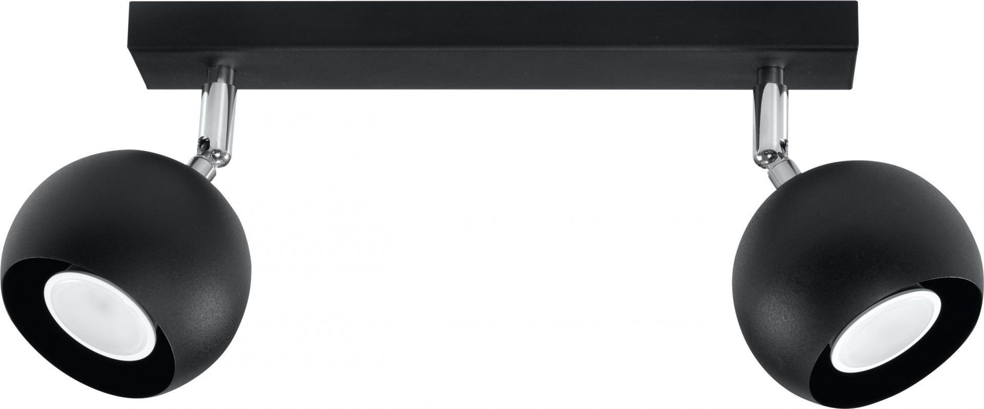 Lampa sufitowa Lumes Regulowany plafon LED E809-Oculars - czarny