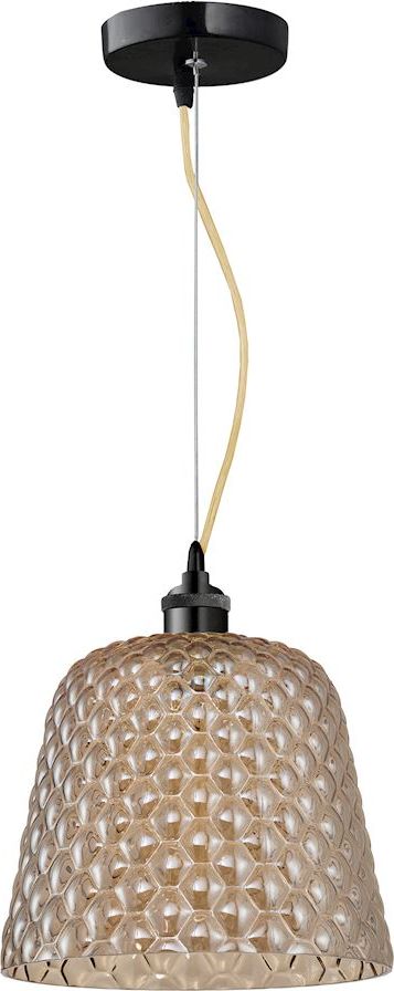 Lampa wisząca Milagro RIO glamour czarny (ML5554)
