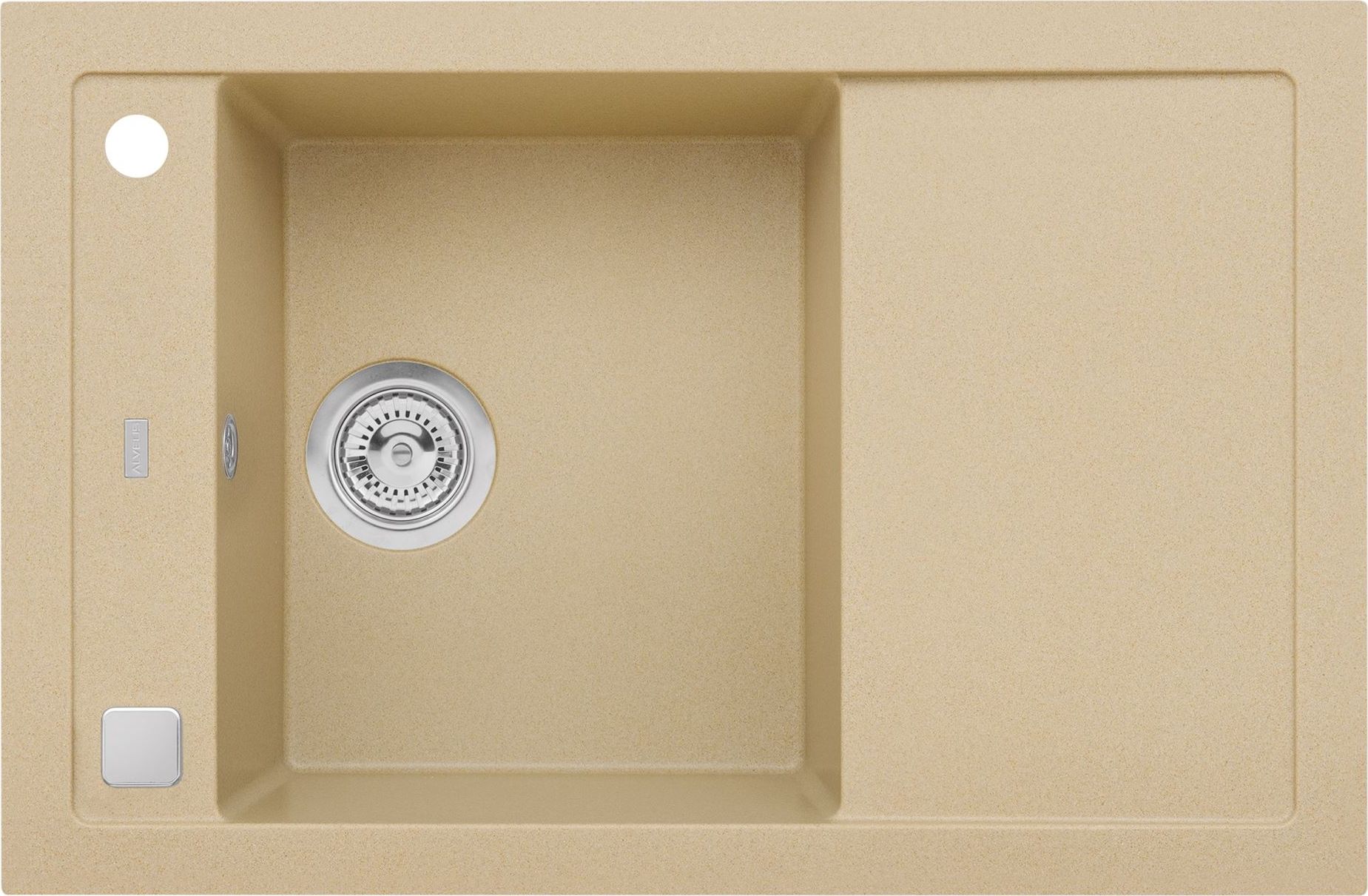 Zlewozmywak Alveus Formic 30 granitowy beżowy