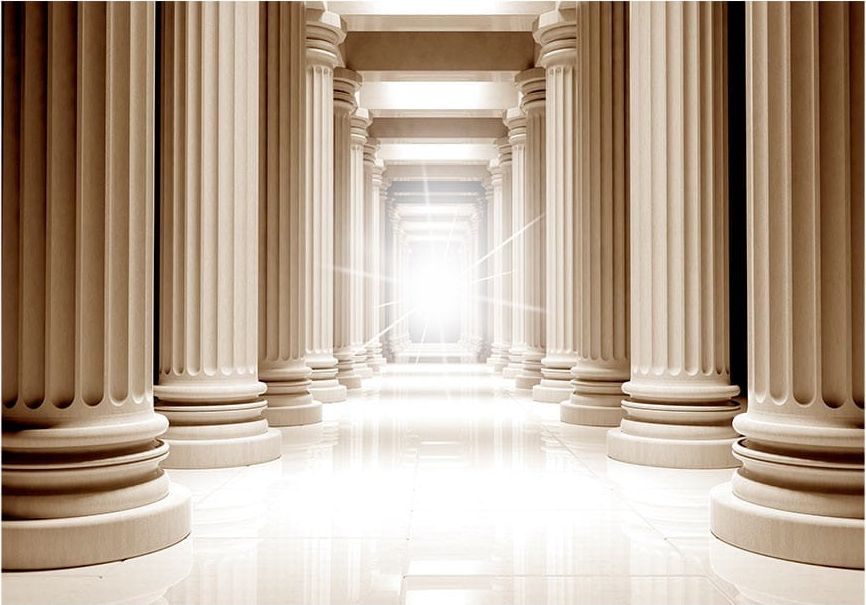 DecoNest Fototapeta - W antycznym Panteonie - 200X140