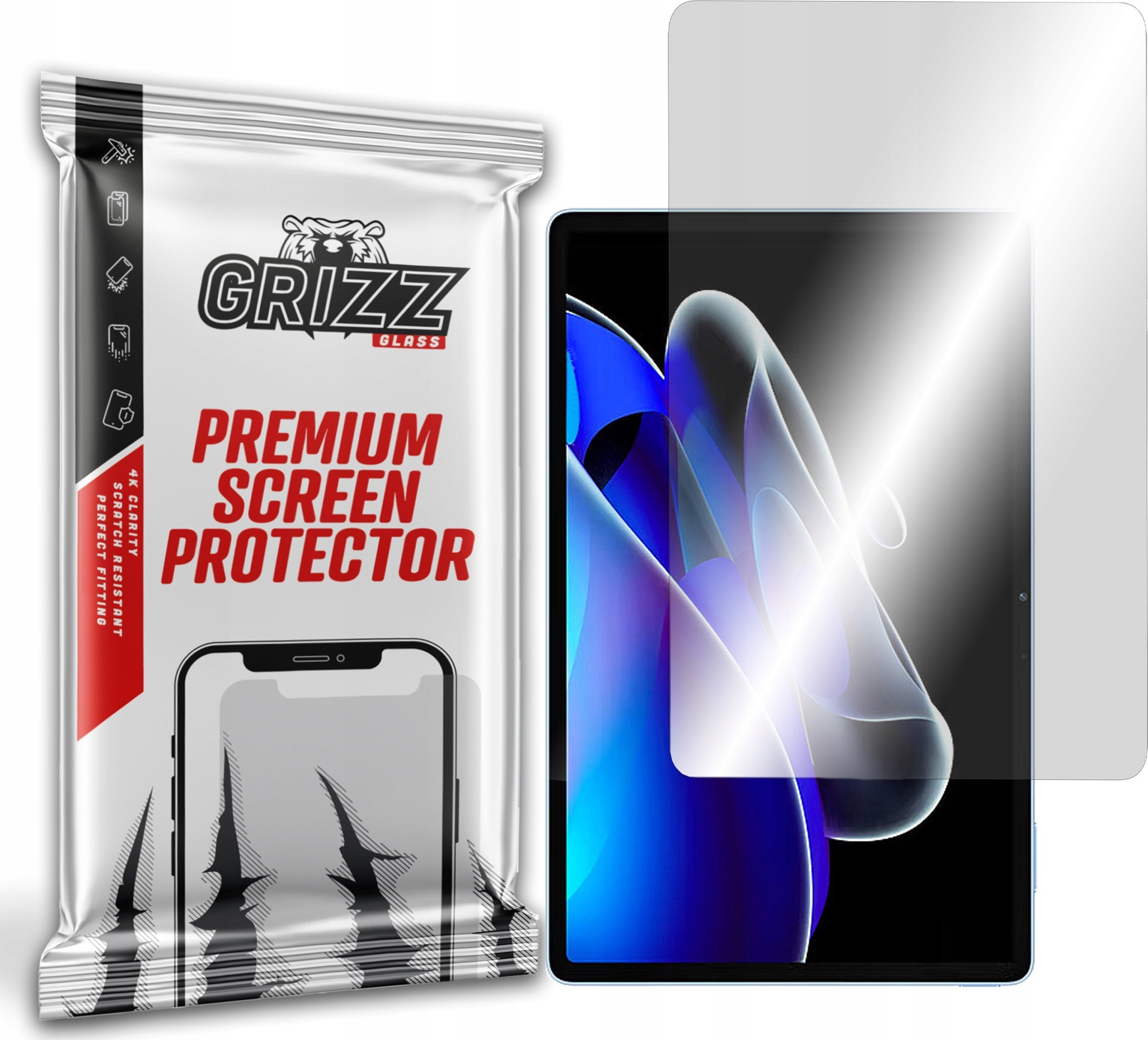 GrizzGlass Szkło hybrydowe Grizz Realme Pad X