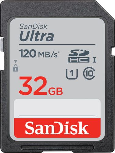 Karta SanDisk Ultra SDHC 32 GB Class 10 UHS-I/U1 (SDSDUN4-032G-GN6IN)