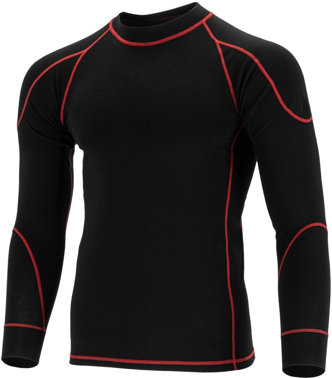 KOSZULKA Z DŁUGIM RĘKAWEM TENCEL CZARNA, "2XL/3XL, CE, LAHTI