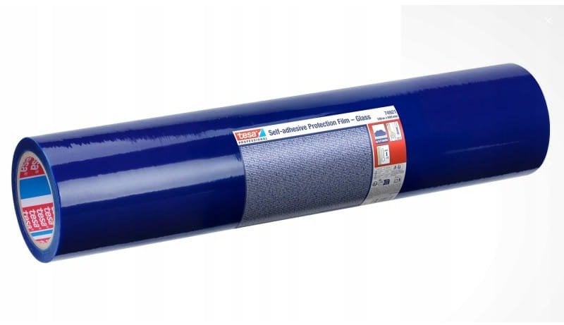 SAMOPRZYLEPNA FOLIA OCHRONNA NA SZKŁO PROTECTION-FILM/GLASS/100X500 TESA