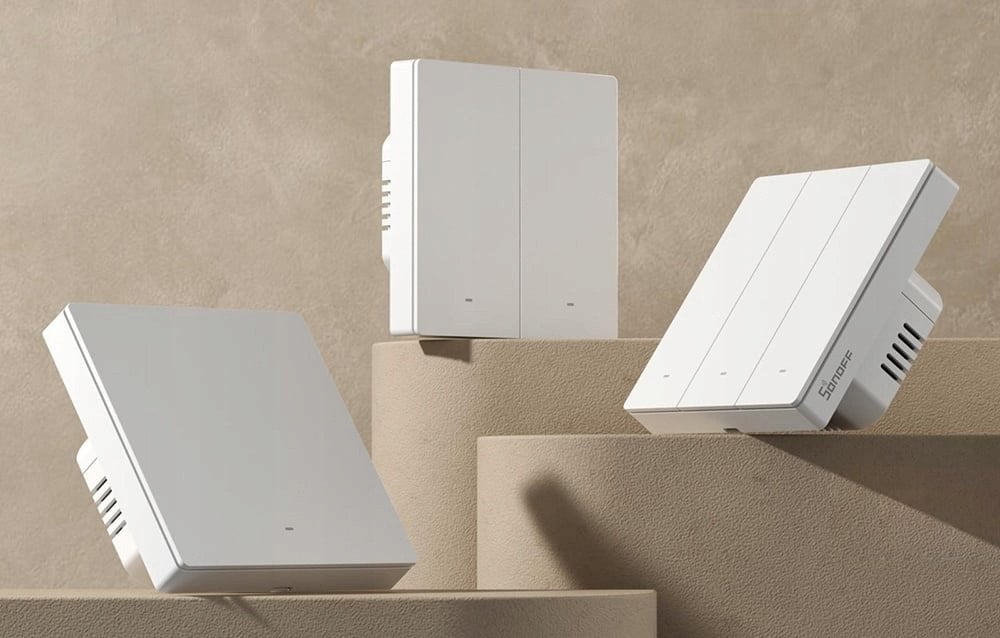 Smart dotykowy przełącznik ścienny Sonoff ZBM5-1C-80W (1-kanałowy) Zigbee