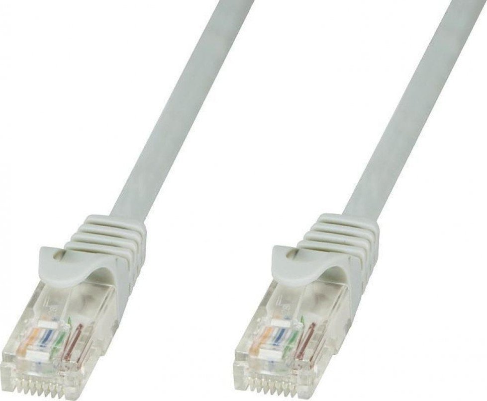 Techly Techly Patch cord Cat6 UTP 0,25m szary CCA