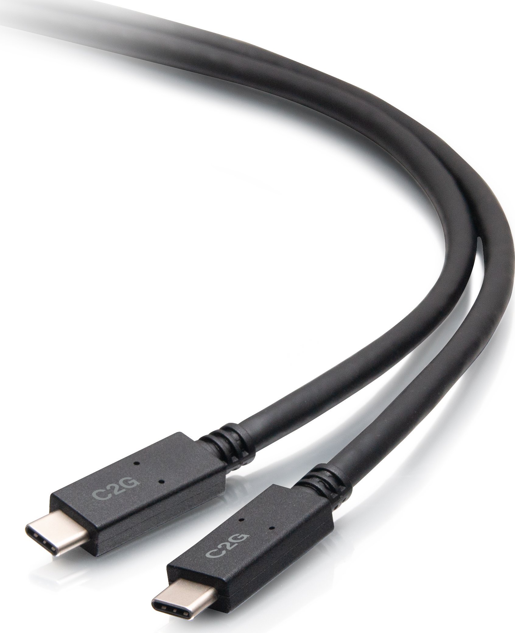 Kabel USB C2G USB-C - USB-C 1.8 m Czarny (C2G28882)