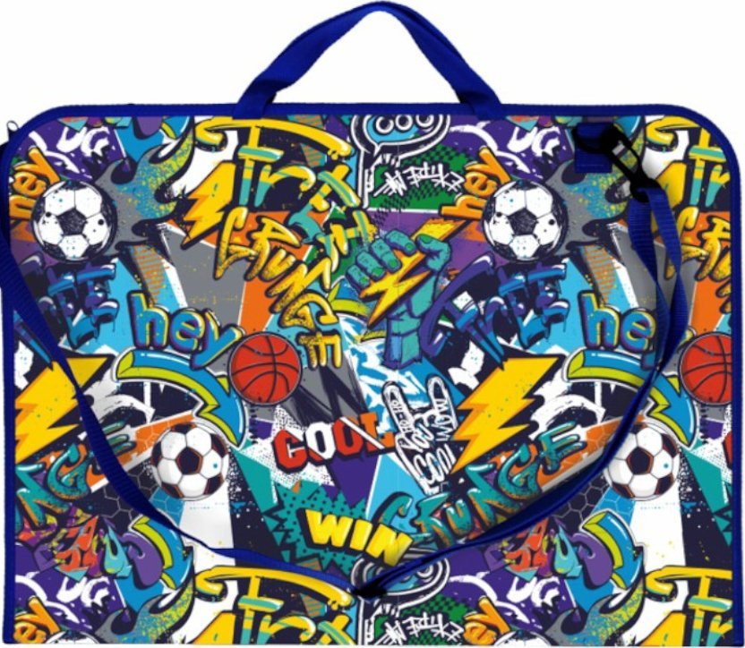 Biurfol Teczka rysunkowa A3 z paskiem rączką 3x38x52cm PP na rysunki