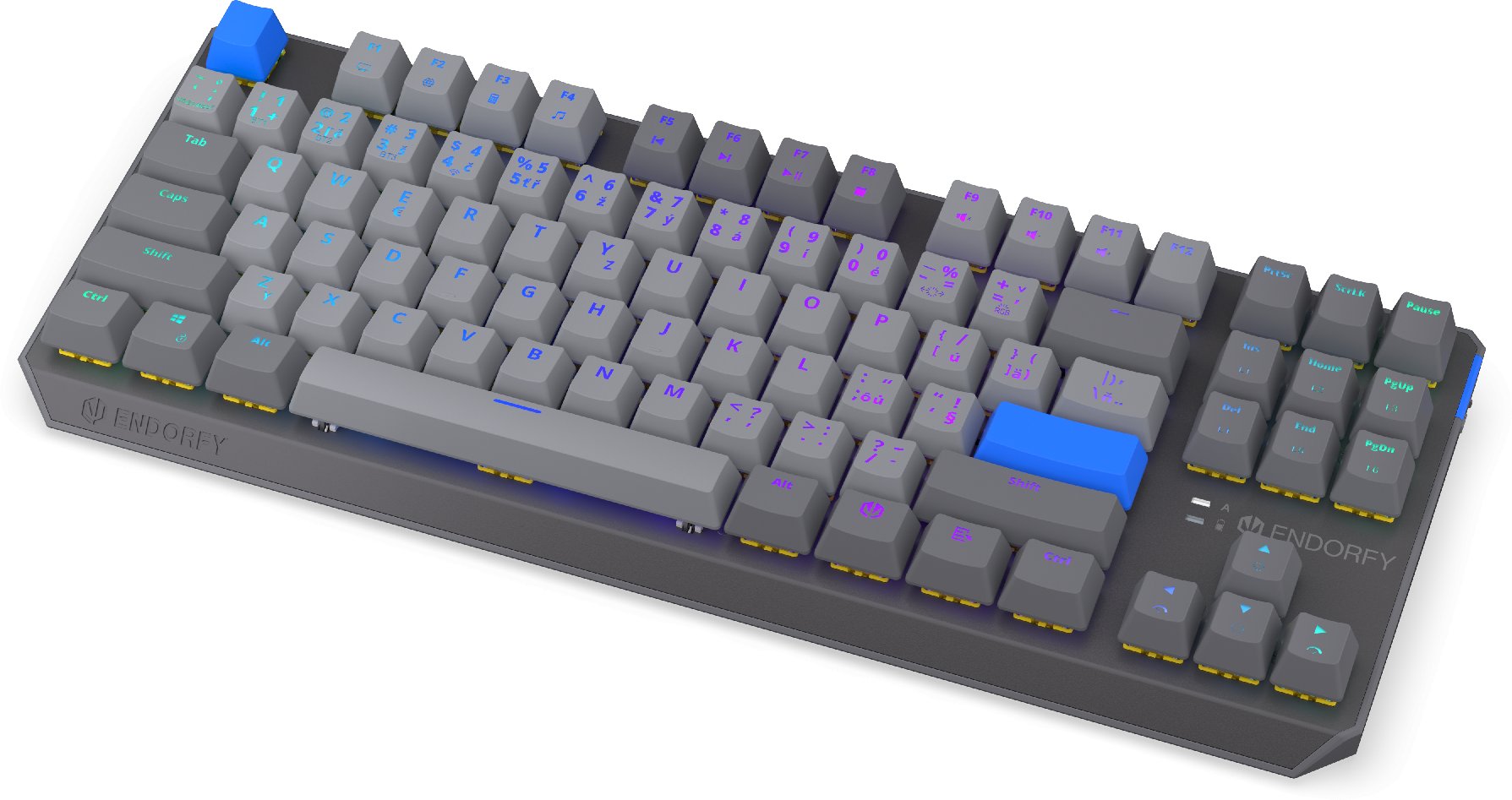 Klawiatura Endorfy Thock V2 TKL Wireless ENDORFY Yellow by Gateron (EY5C018)