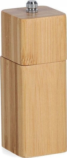 Młynek do przypraw Zeller Młynek do soli i pieprzu, bambusowy, prostokątny