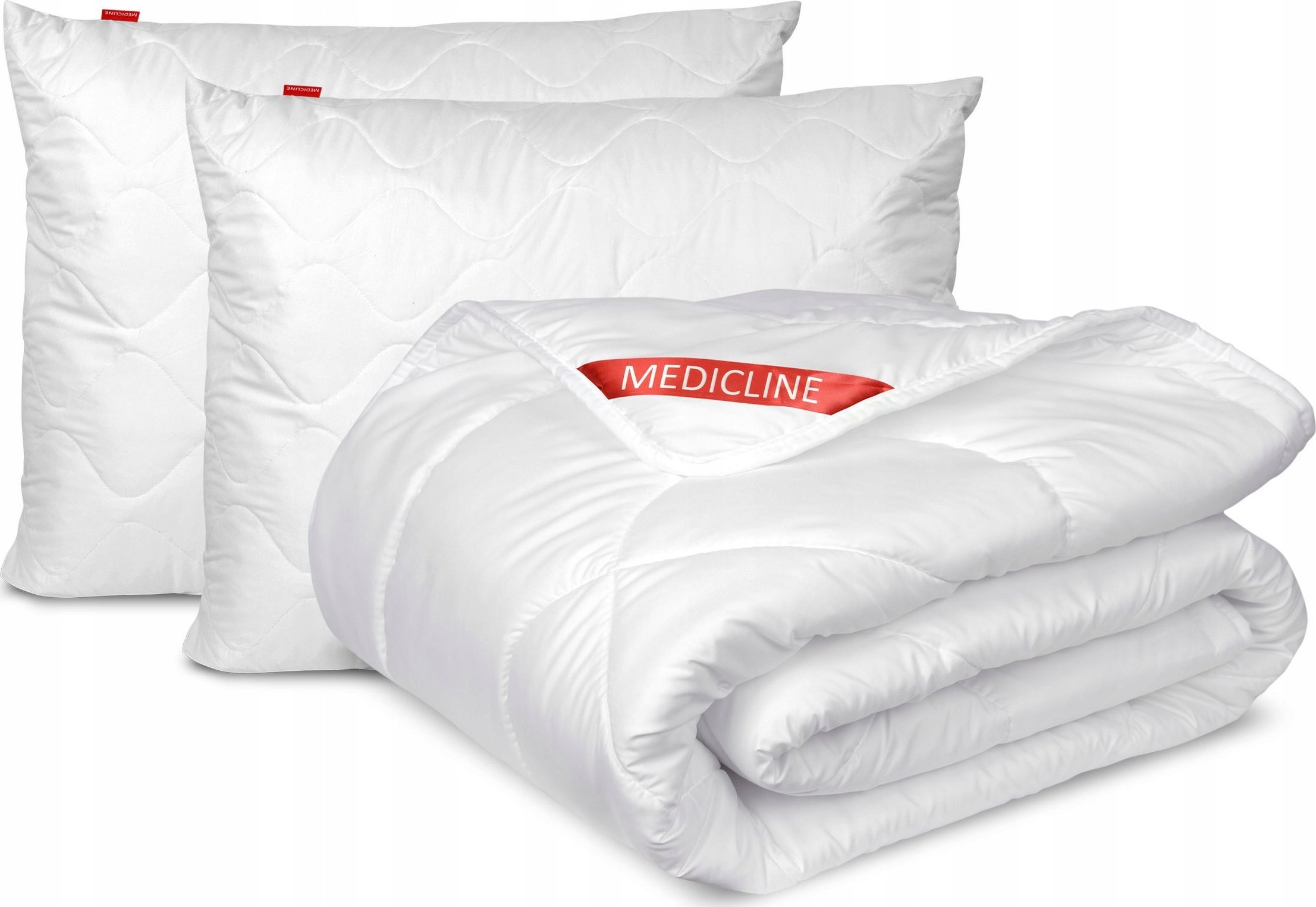 Medicline KOŁDRA CAŁOROCZNA ANTYALERGICZNA 160x200 PODUSZKI