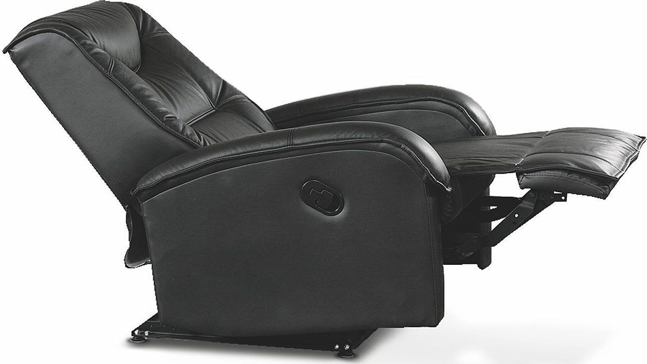 Profeos Fotel wypoczynkowy rozkładany Difter - czarny