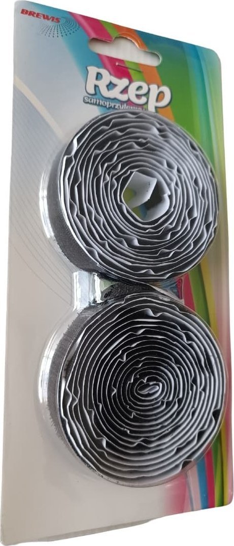 BREWIS Rzep samoprzylepny czarny 16mmx2m 2m