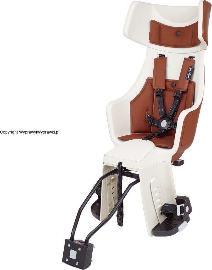 Bobike FOTELIK ROWEROWY BOBIKE Tour PLUS 1P do ramy cinnamon brown