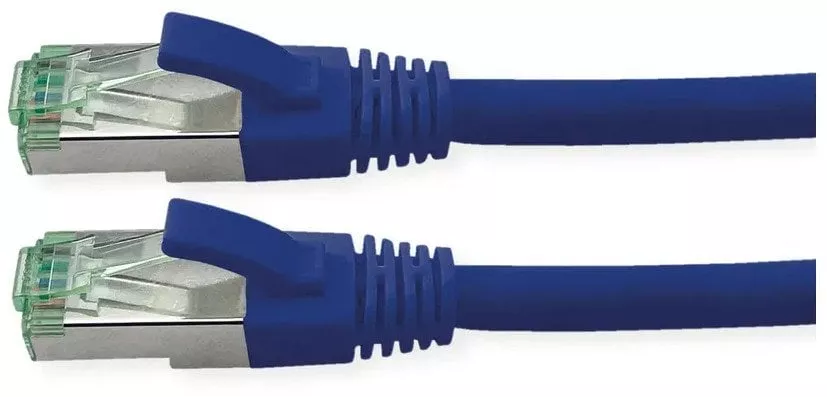 ROLINE RM S/FTP (PiMF) Patch Cord Cat.6A, niebieski, 2 m