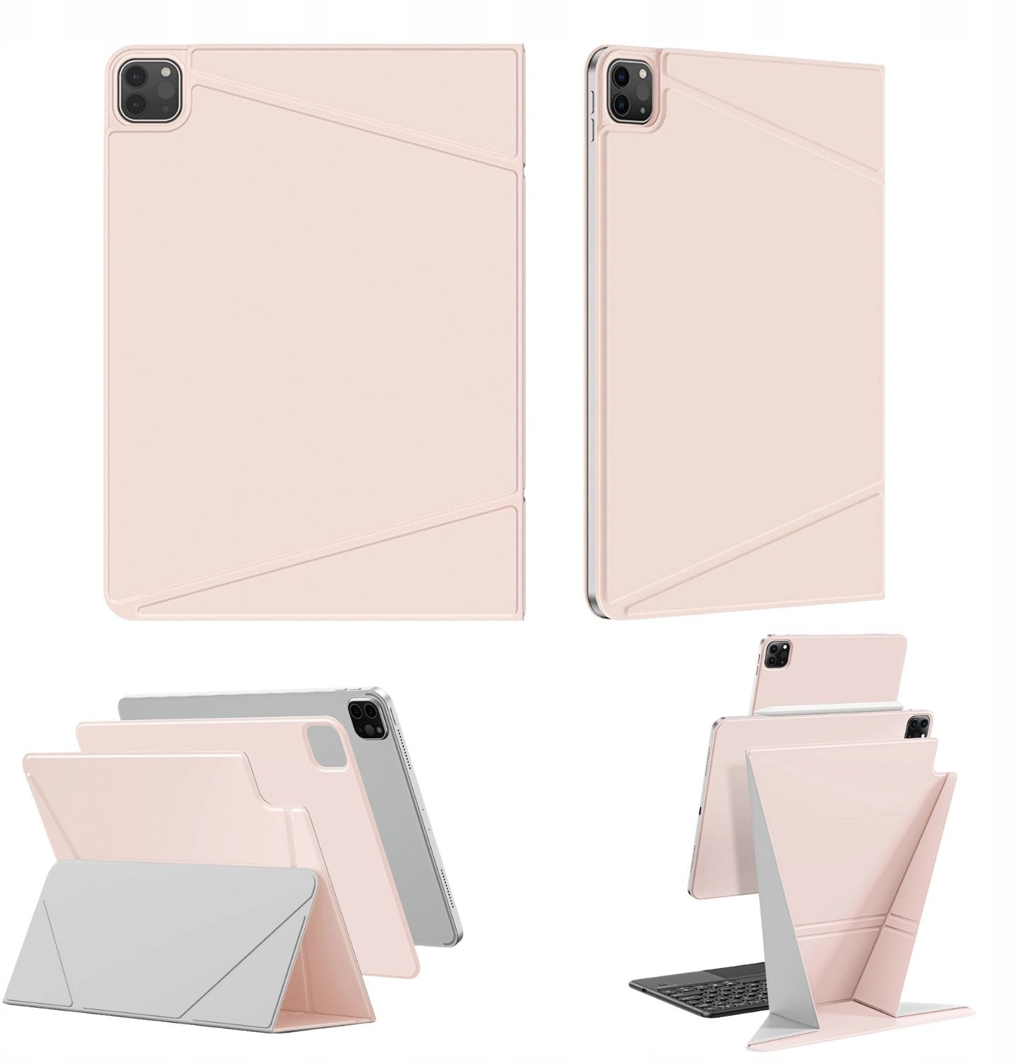 Etui AMAZINGTHING Matte Pro Mag Folio z podstawką na iPad Air M3 11" - różowe