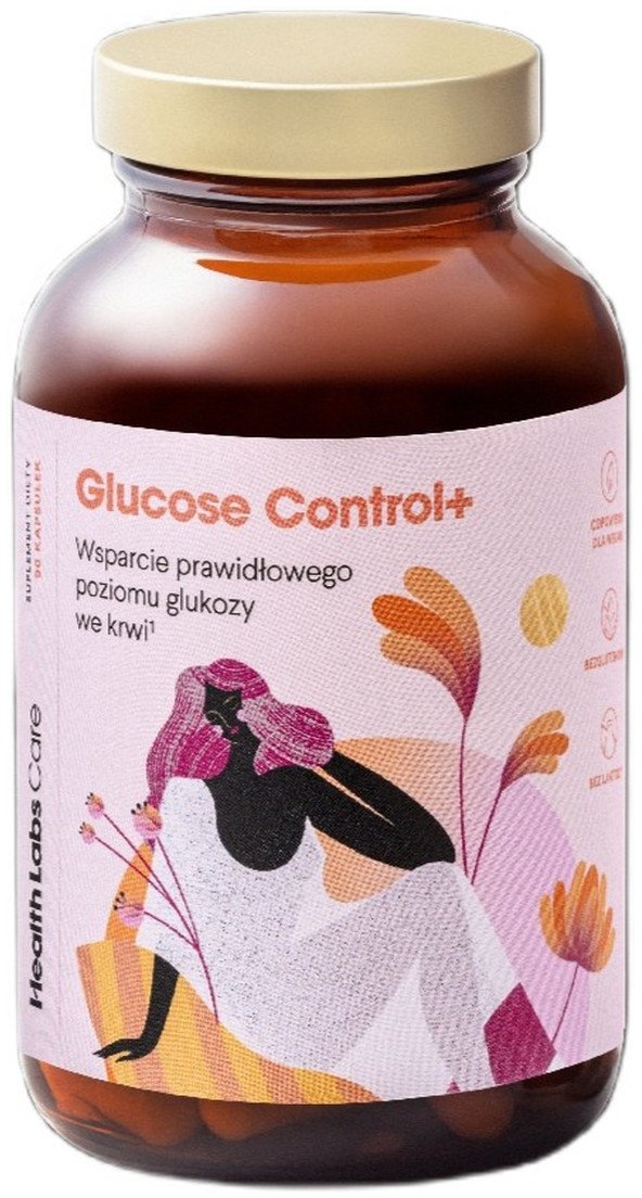 HEALTHLABS_Glucose Control+ suplement diety 90 kapsułek