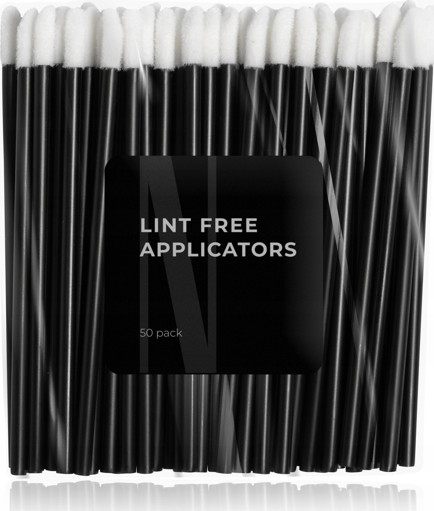 NANOLASH_Welurowe aplikatory do rzęs i brwi 50szt.