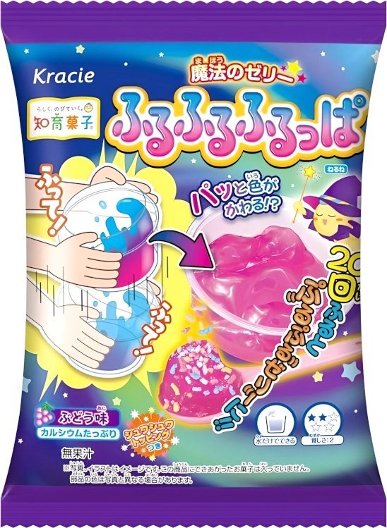 HP Zestaw DIY Popin Cookin Magical Jelly Furu-Furu Fruppa 14g - Kracie