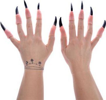 Dekoracja świąteczna Arpex Paluchy wiedzmy 10szt one size