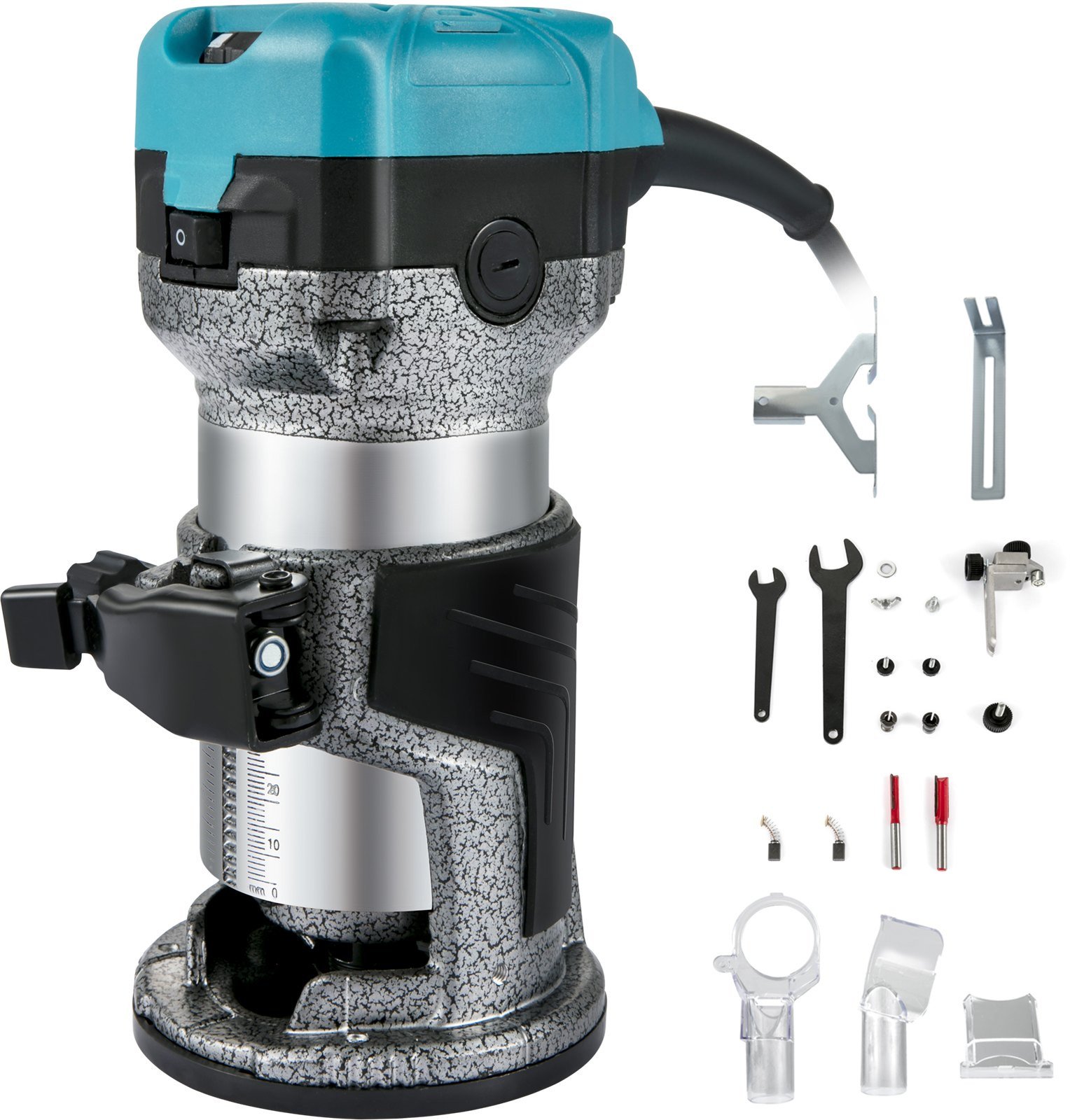 Frezarka mocna górnowrzecionowa do drewna pionowa ręczna uniwersalna 710 W