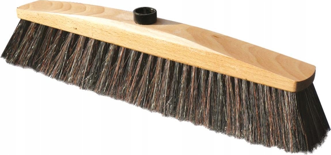 York YORK - Szczotka drewniana z naturalnym końskim włosiem, 40 cm