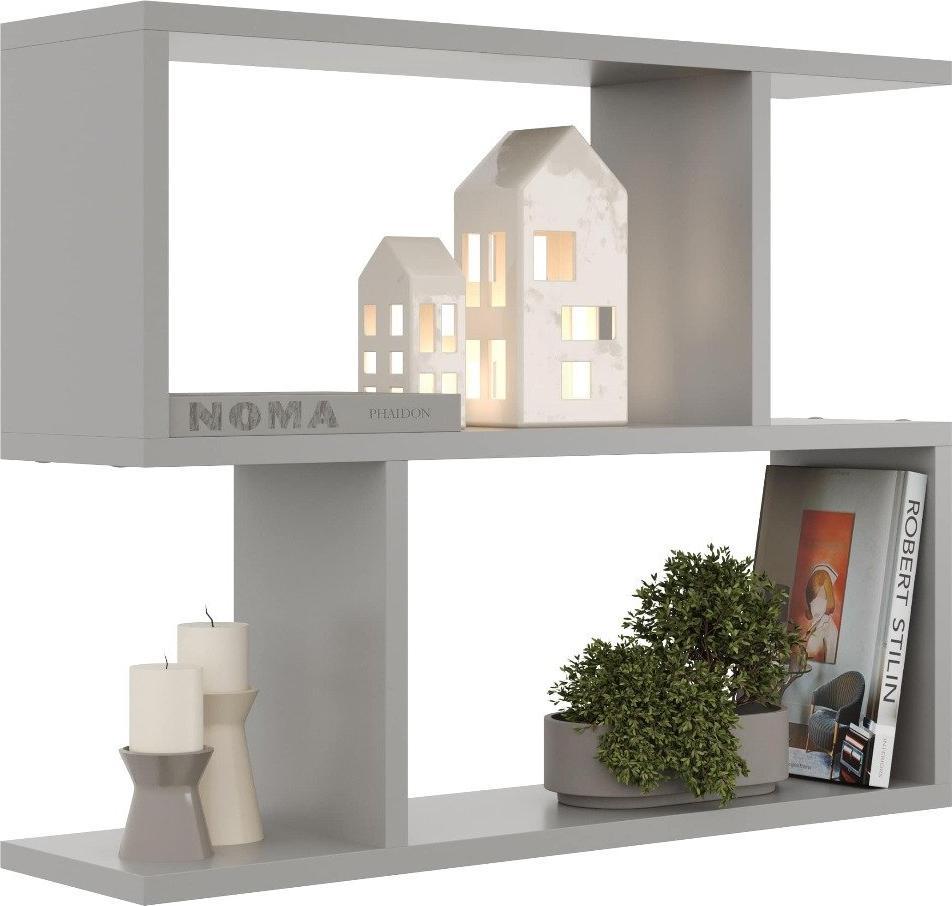 KROKUS Półka ALESIA 7 szara