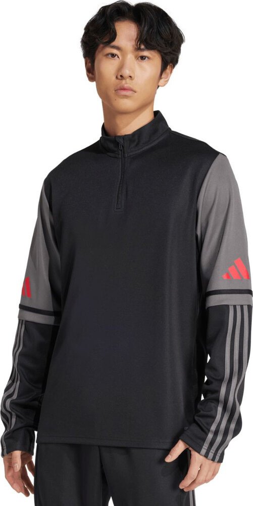 Bluza męska adidas Squadra 25 Training Top czarno-szara JD1629 2XL