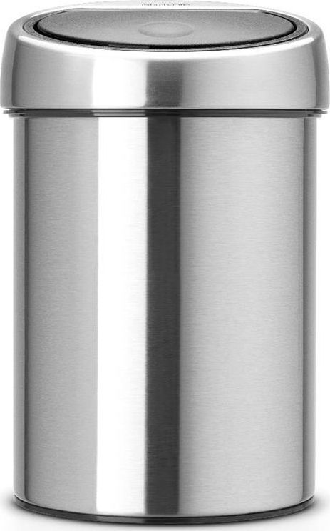 Kosz na śmieci Brabantia na przycisk 3L srebrny