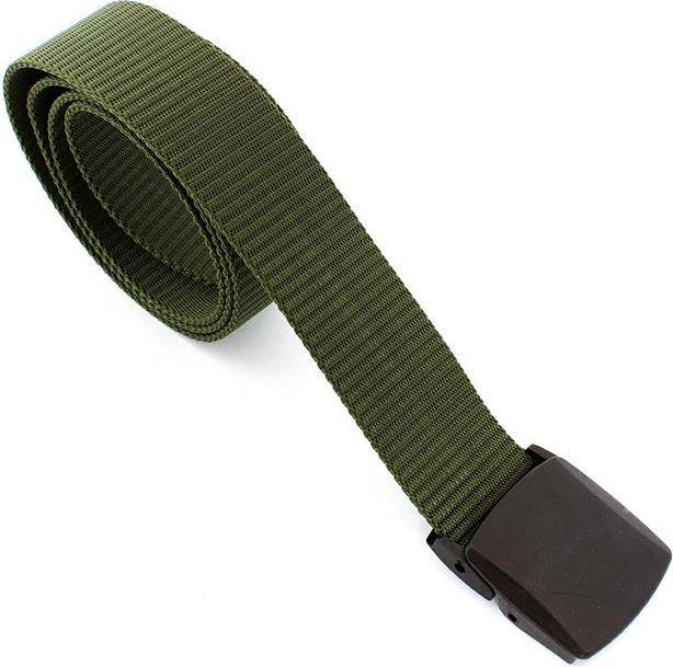 Just Fashion BQ48B PASEK PARCIANY DO SPODNI KHAKI 110CM uniwersalny