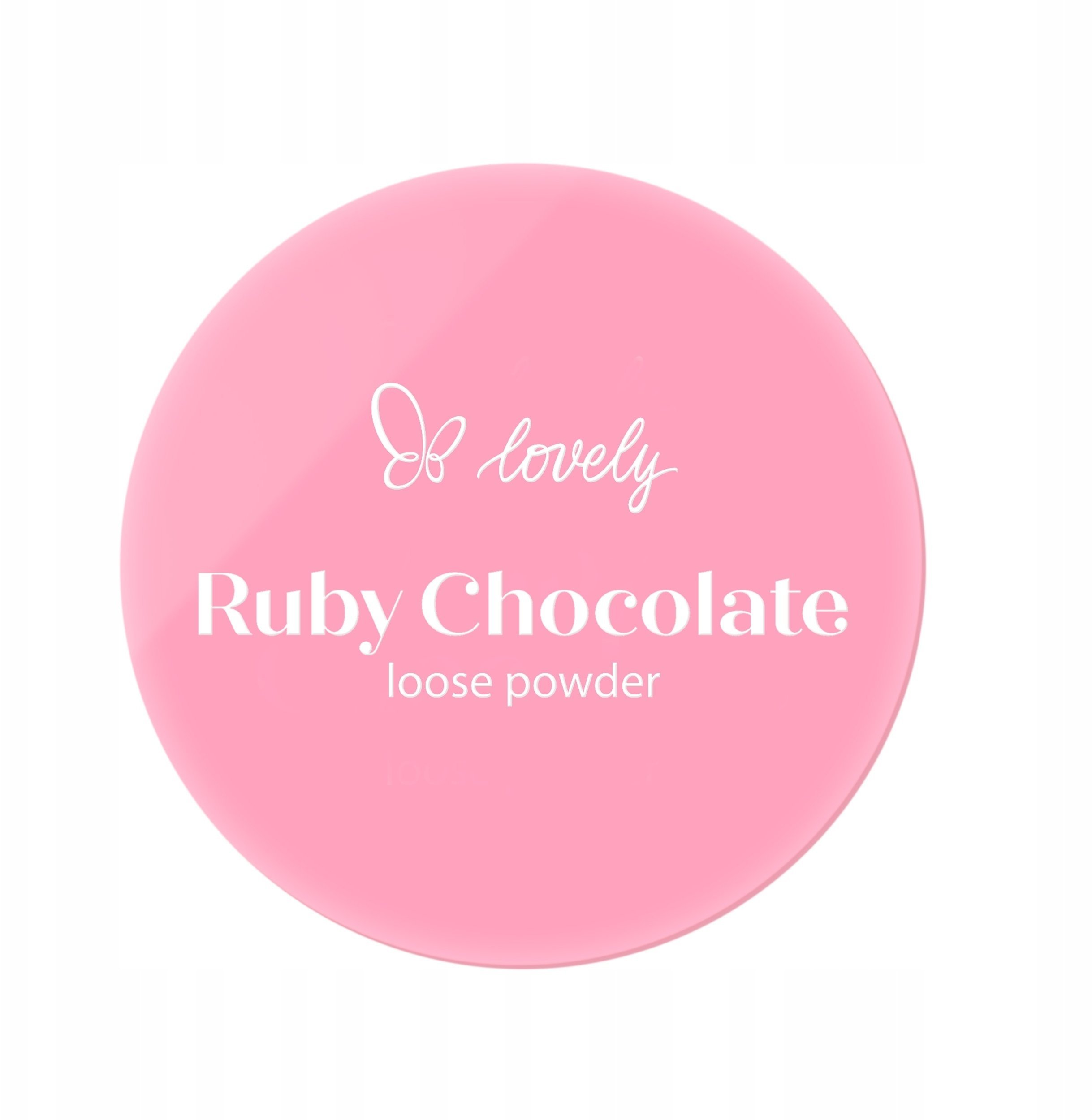 LOVELY_Ruby Chocolate sypki puder do twarzy 6g