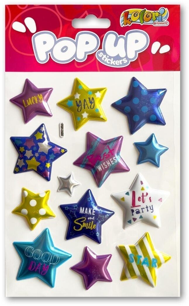 Naklejki metaliczne Stars