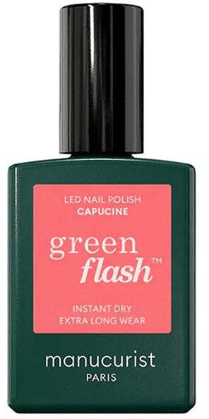 MANUCURIST_Green Flash Led Gel Nail Lacquer lakier do paznokci Capuscine 15ml