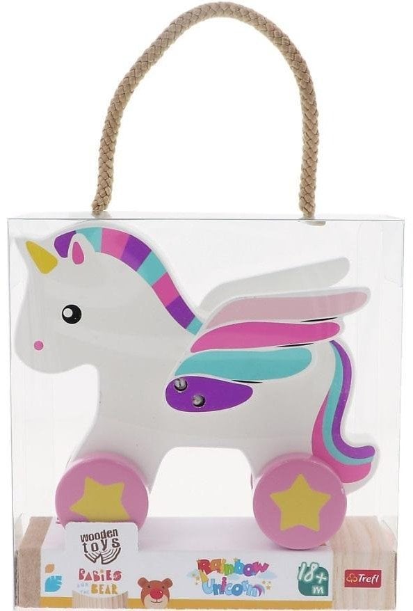 Trefl Zabawka drewniana - Rainbow Unicorn TREFL
