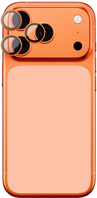 IPhone 17 AR Lens Glass Sapphire iPhone 17 Pro / Pro Max Titan Orange