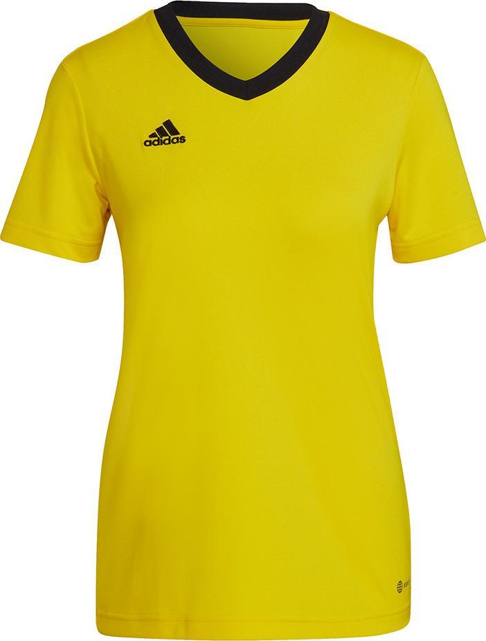 Adidas Koszulka damska adidas Entrada 22 Jersey żółta HI2125 : Rozmiar - XL
