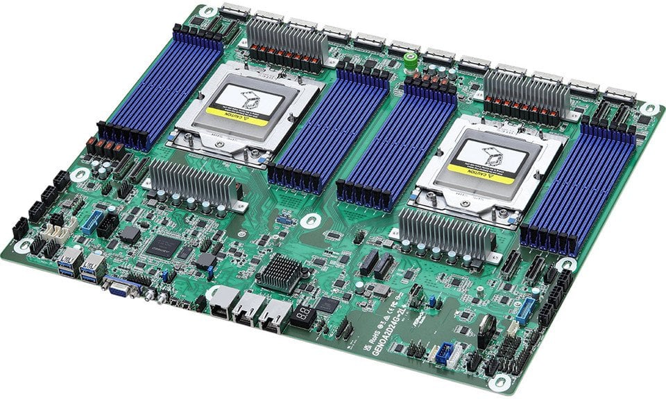 ASRock Mainboard GENOA2D24G-2L+ Proprietary Dual Sockel SP5 Single