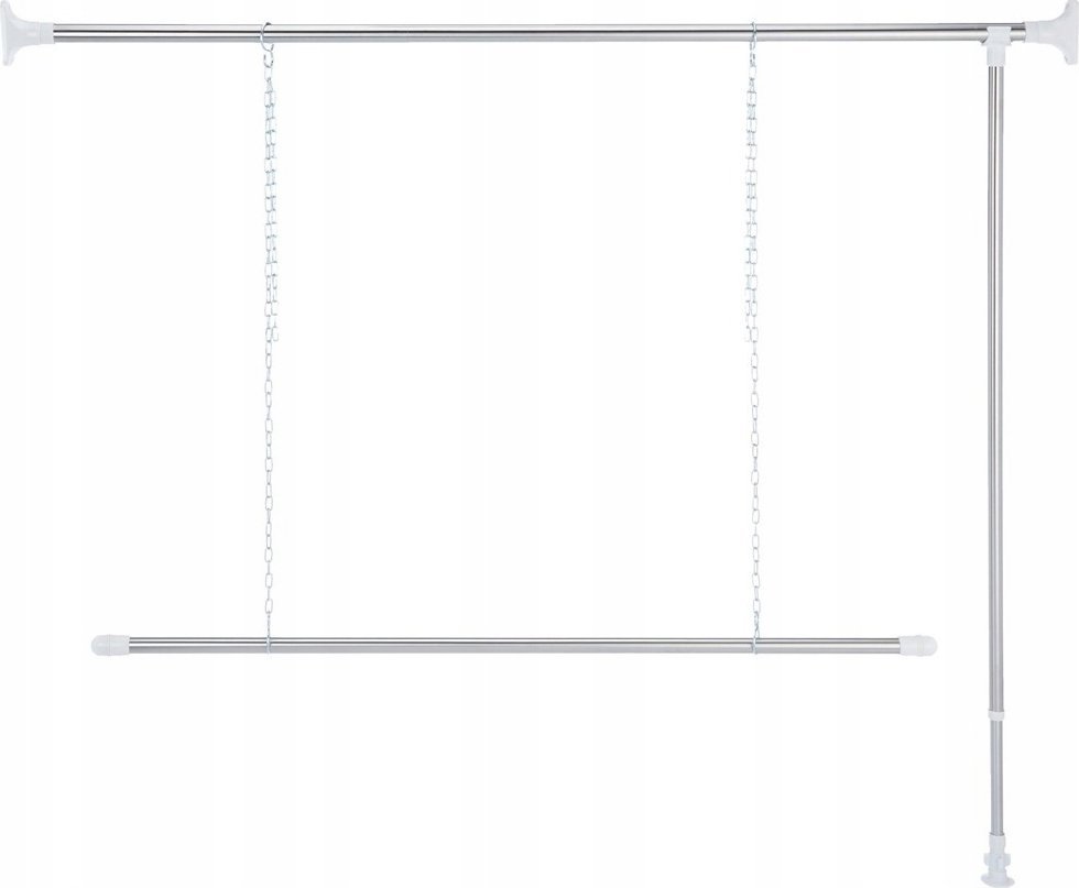 Wenko Teleskopowy organizer na ubrania - 3 części, WENKO